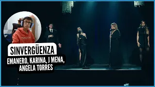 REACCION SINVERGÜENZA 🍷 | EMANERO, KARINA, J MENA, ANGELA TORRES