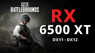 RX 6500 XT PUBG - 1080p 1440p 4K