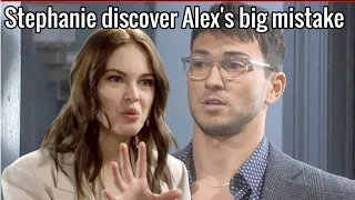 Stephanie is shocked to discover Alex's big mistake - Days of our lives spoilers