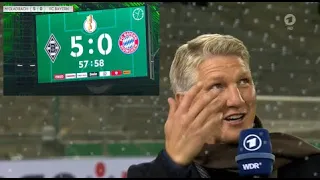 Wenn der Schweinschneider dem Schnee den Schneid abkauft, schneit es nur noch dem Schweini (5:0). 🥰