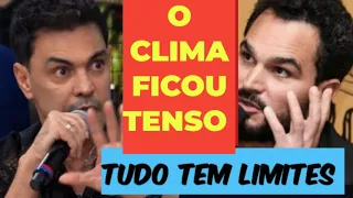 Zezé SE IRRITA ao vivo e desabafa com Luciano E MANDA RECADO