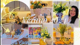 🍋Verano 2024🍋 Ideas para Decorar Tu Cocina para Verano #decoration #summer #ideas