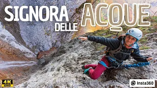 SIGNORA DELLE ACQUE | verticale ferrata a Ballino