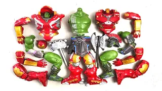 MERAKIT MAINAN HULK SMASH, HULK BUSTER, IRON MAN BUSTER, HULK GLADIATOR