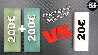 400€ VS 20€ - Les pierres à aiguiser Diamant sont-elles meilleures ?