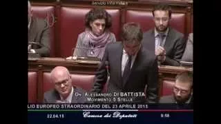 Di Battista (M5S) a Renzi: "lasciate fare a chi non ha nessun delinquente in casa propria!"