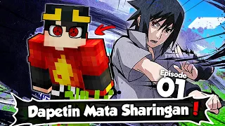 Memulai Petualangan Baru di Dunia Minecraft Naruto !!😱 Minecraft Naruto Jedy 𝐄𝐏. 01