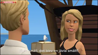Svensk roliga skämt " Bellman och papegojan " animerad.