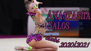 Anastasia Salos Clubs 2020/2021 || music for rhythmic gymnastics