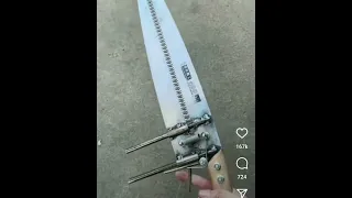 Metal gear rising weapon in real life