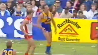 1992 Round 17 West Coast Vs Sydney