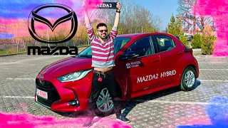 2.8l /100 km! NU este păcăleală, noua MAZDA2 HYBRID este o TOYOTA YARIS mai IEFTINĂ cu 680 Euro