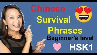 Chinese Survival Phrases! (HSK1 Phrases | SMART Mandarin)