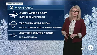 Metro Detroit Weather: Tracking more snow