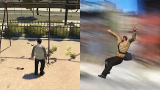 GTA 4 - Swingset Glitches Compilation #1 (Euphoria Physics)