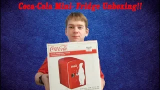 Coke Mini Fridge Unboxing!