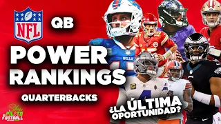 Power Rankings de Quarterbacks para la temporada 2024 de la NFL