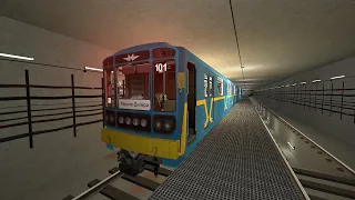 Поїздка на 81-717.5К в Night Metrobud UA