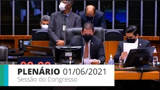 Congresso aprova R$ 19,8 bi para repor despesas obrigatórias do Orçamento – 01/06/2021