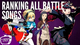 Ranking ALL Persona Battle themes! (Tier Ranking)