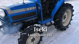 Iseki LandLiader 255 (Iseki TA250) , японский минитрактор.