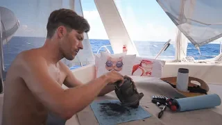 OH SHIP! There Goes the ENGINE || Sailing Rangiroa Tuamotu French Polynesia