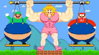 Evolution of Peach: Princess Peach Super Sized in Maze Mayhem | Game Animation