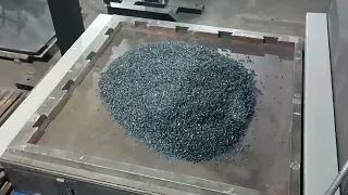 Пресс для производства резиновой плитки методом горячего прессования