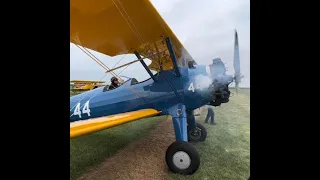 Stearman Planes Fly into Galesburg, Illinois
