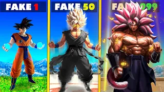 Fake GOKU vs Real GOKU in GTA 5 Story Mode