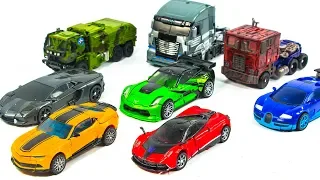 Transformers Movie 4 AOE Autobots VS Galvartron Lockdown Stinger Truck Vehicles Car Robots Toys
