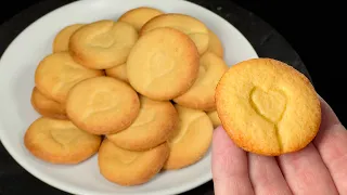 Only a few people know this method! Cookies that melt in your mouth! GOD, HOW DELICIOUS!