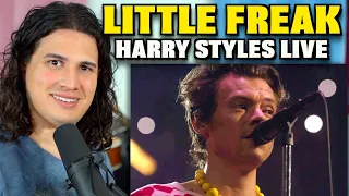 Vocal Coach Reacts to Harry Styles - Little Freak (Live) - iTunes "One Night Only"