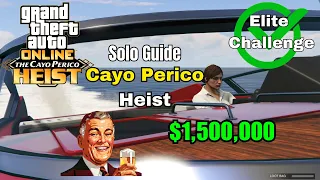 Cayo Perico Heist Solo Elite Challenge, Full Stealth Guide GTA Online