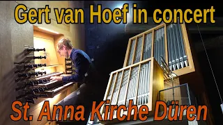 Gert van Hoef - Full concert - St. Anna church - Düren - Germany #85