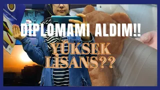 Yüksek Lisansa Dönüyorum / Lisans Diplomamı Aldım / Güzel Şeyler Bizi Bulur Mu? / Haftalık Vlog