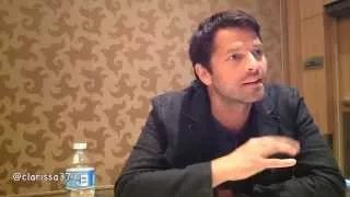 Supernatural Comic-Con 2015 Press Room - Misha Collins