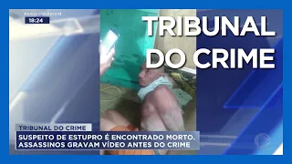 Tribunal do crime em ação executa suspeito de estuprar uma mulher