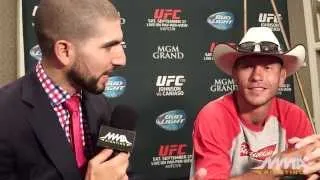 UFC 178: Donald Cerrone Offers Bobby Green Some Advice