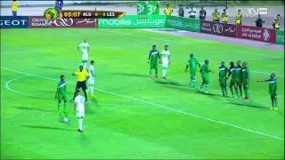 Qualification CAN17   ALGÉRIE 6 vs 0 LESOTHO MATCH COMPLET