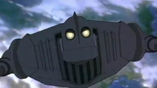 Iron Giant Stops Missile with Superman Theme