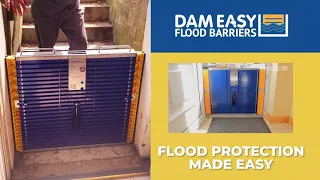 Dam Easy Flood Barrier - Customer Review for Basement Door