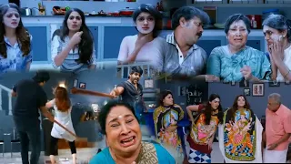 Raghava Lawrence Beating Kovai Sarala Non Stop Comedy Scene || Telugu Movie Scenes || Matinee Show