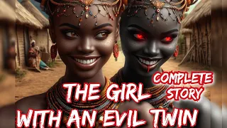 THE GIRL WITH AN EVIL TWIN (COMPLETE STORY) #folklore #folktales #africanfolktales