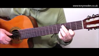 Savoy Truffle - Beatles fingerstyle guitar solo - link to TAB in description