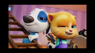 talking tom friends voice ginger and hank Clean the house episode 31 season 1