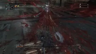 Bloodborne™ Saw cleaver + poorman gems VS Lady Maria