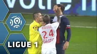 Zlatan Ibrahimovic receives a slap / PSG - Lille - 2013/2014