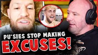 Conor McGregor FIRES BACK at Dana White & Jake Paul ARGUING ABOUT HIM! Paddy Pimblett GOES OFF!