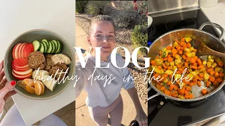 HEALTHY DAY IN THE LIFE grocery haul, nourishing meal prep idea, healthy high protein dinner idea